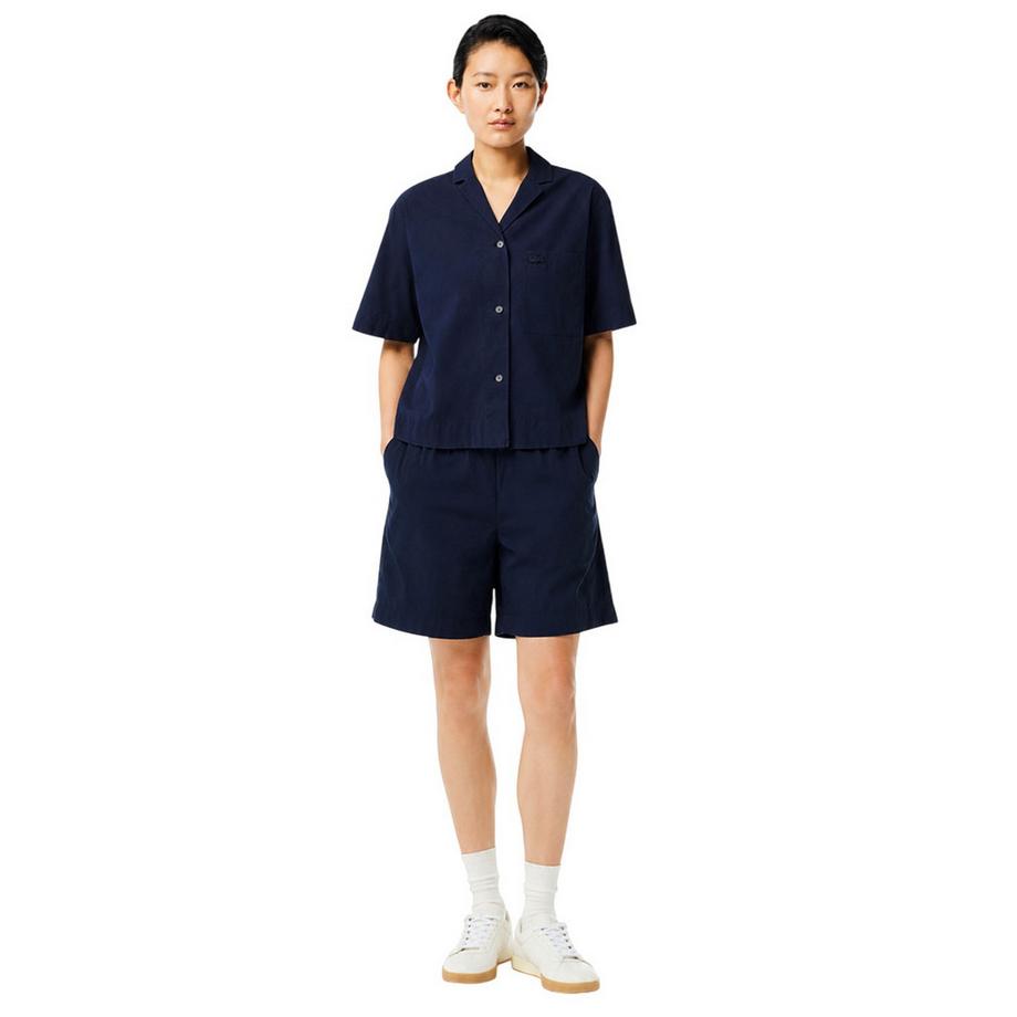 LACOSTE  Camicia Vestibilità Rilassata Ricamato 