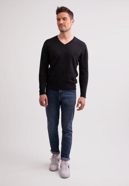 CASH-MERE.CH  Kaschmir V-Ausschnitt Pullover 