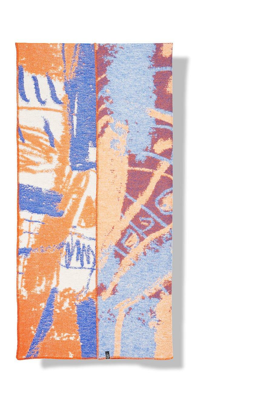 Image of "Lobster Club" Wolldecke von Arthur Ristor "Lobster Club" Wolldecke von Arthur Ristor