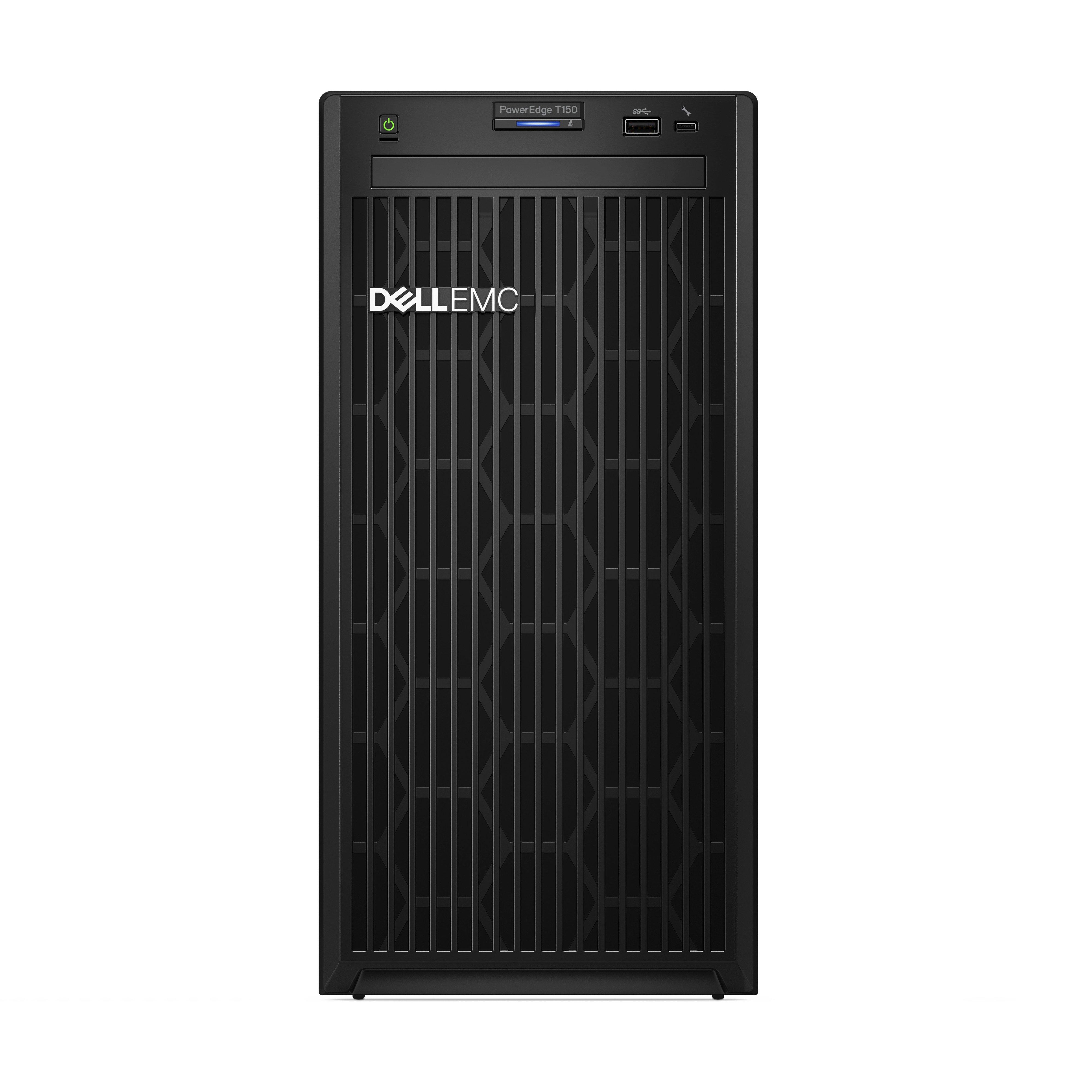 Dell  PowerEdge T150 Server 2 TB Rack (4U) Intel Xeon E E-2314 2,8 GHz 16 GB DDR4-SDRAM 300 W 