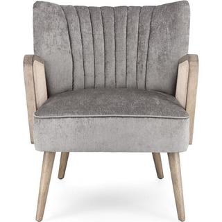 mutoni Fauteuil Virna argent  