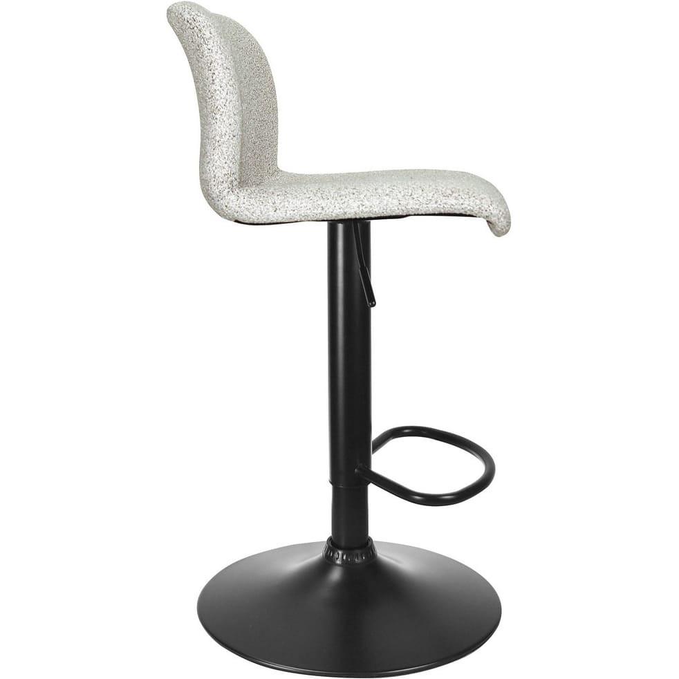 mutoni Tabouret de bar Rafael noir-beige  