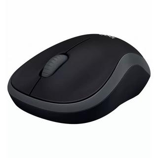 Logitech  M185 - Maus - optisch - kabellos - 2.4 GHz - kabelloser Empfänger (USB) - Grau 