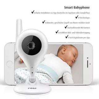 Reer  80300 webcam Wi-Fi Blanc 
