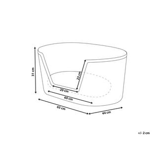 Beliani  Accessoires en Herbier marin Boho DURBAN 