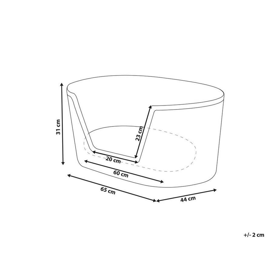 Beliani  Accessoires en Herbier marin Boho DURBAN 