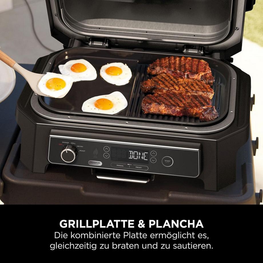 Ninja  Woodfire XL Grillplatte & Plancha 