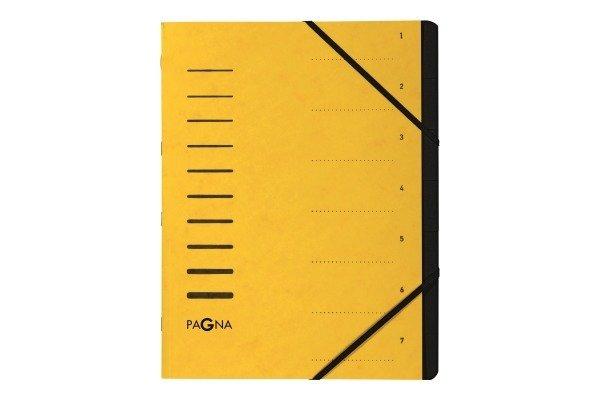 Image of PAGNA Ordnungsmappe 40058-05 gelb 7-teilig PAGNA Ordnungsmappe 40058-05 gelb 7-teilig