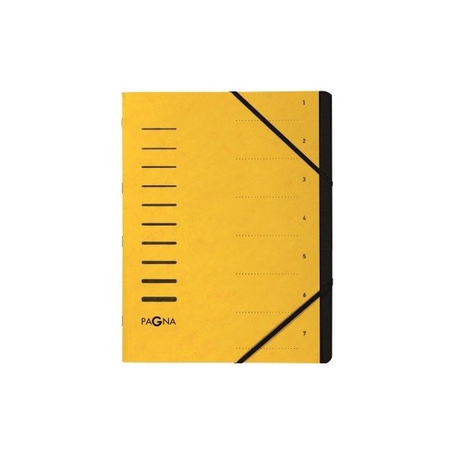 Pagna PAGNA Ordnungsmappe 40058-05 gelb 7-teilig  