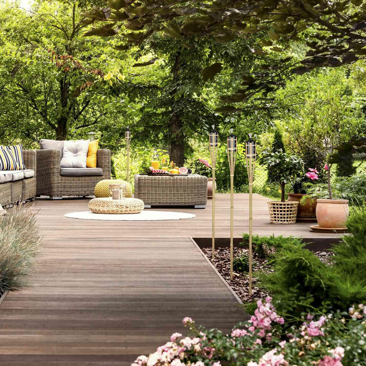 B2X Bambusfackeln 10er Set  