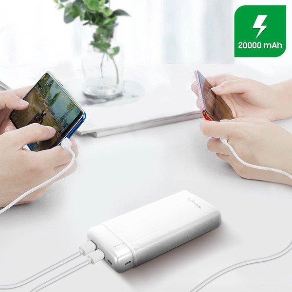 4smarts  4Smarts 20000 mAh Powerbank USB-C2xUSB 