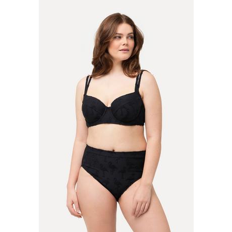 Ulla Popken  Bikini con fenicotteri, coppe morbide, ferretto e coppa D 