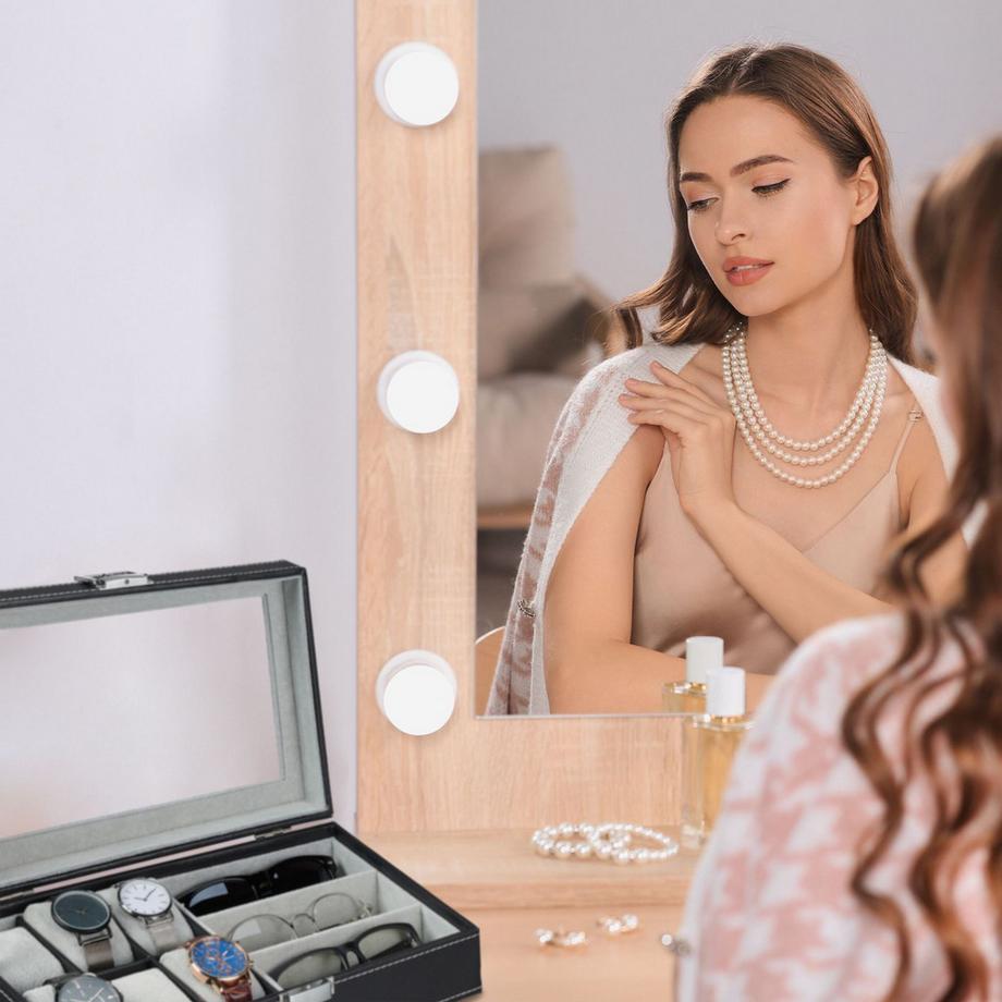 B2X  Schmuckaufbewahrung in Lederoptik 