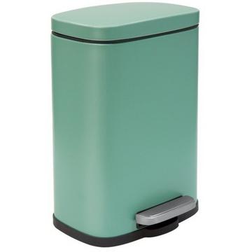 Poubelle à pédale Acier AKIRA 5L Vert Mat