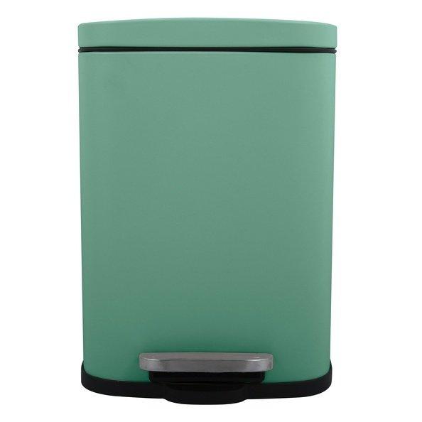 spirella Poubelle à pédale Acier AKIRA 5L Vert Mat  
