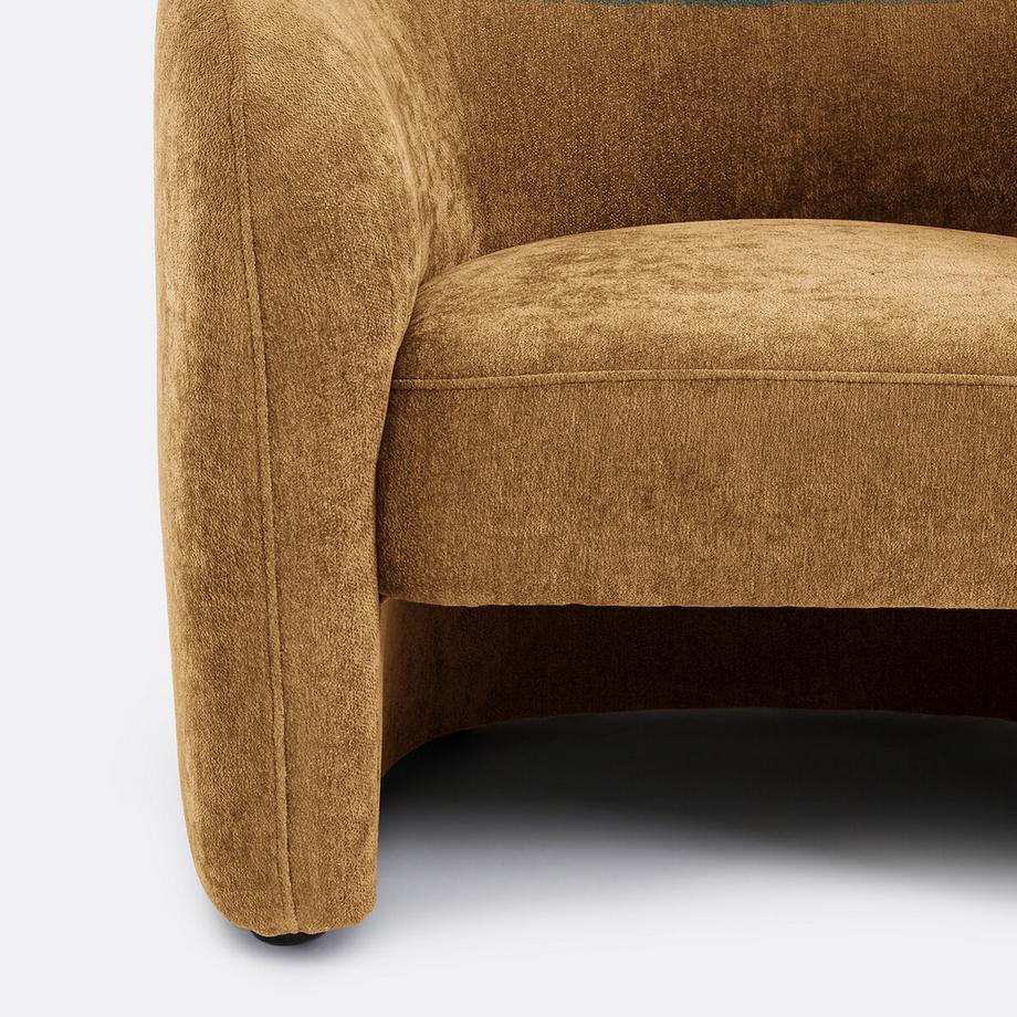 La Redoute Intérieurs Feiner Chenille-Sessel  