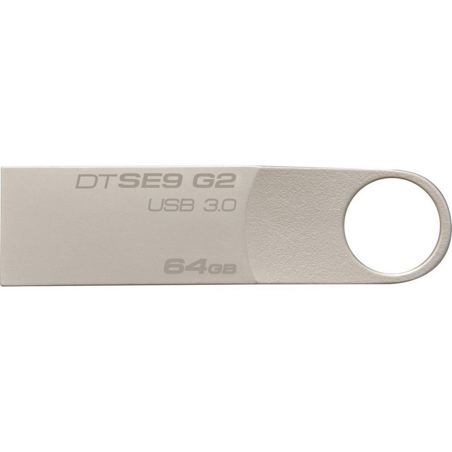 Kingston  Kingston Technology DataTraveler SE9 G2 64GB unità flash USB USB tipo A 3.2 Gen 1 (3.1 Gen 1) Argento 