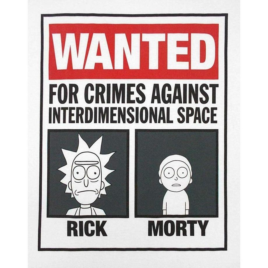 Rick And Morty Wanted Rick and Morty T-Shirt  