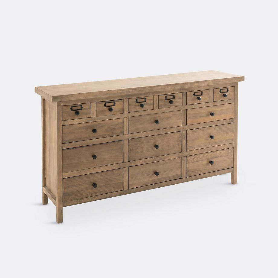 La Redoute Intérieurs  Buffet meuble de métier 15 tiroirs 