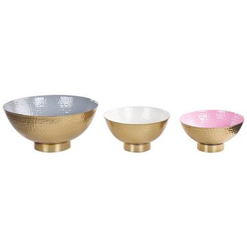Set di 3 ciotole decorative en Ferro Moderno BARU