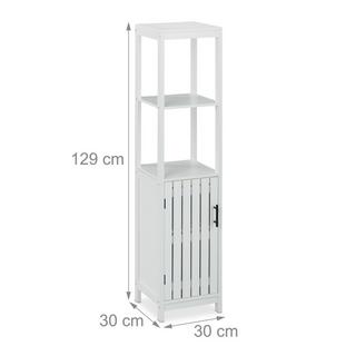 Northix Meuble de salle de bain blanc  
