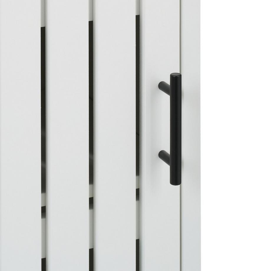 Northix Meuble de salle de bain blanc  