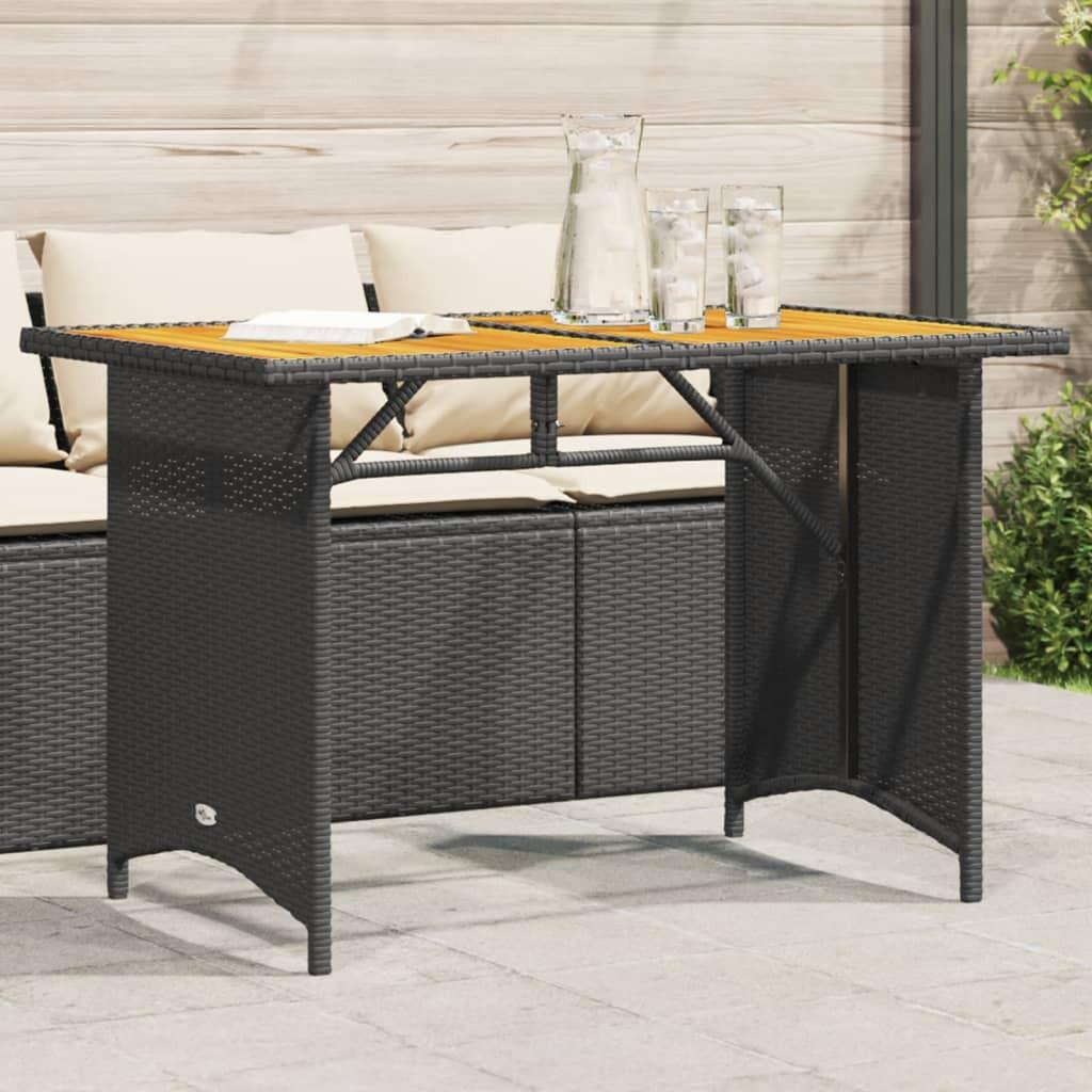 VidaXL Gartentisch poly-rattan  