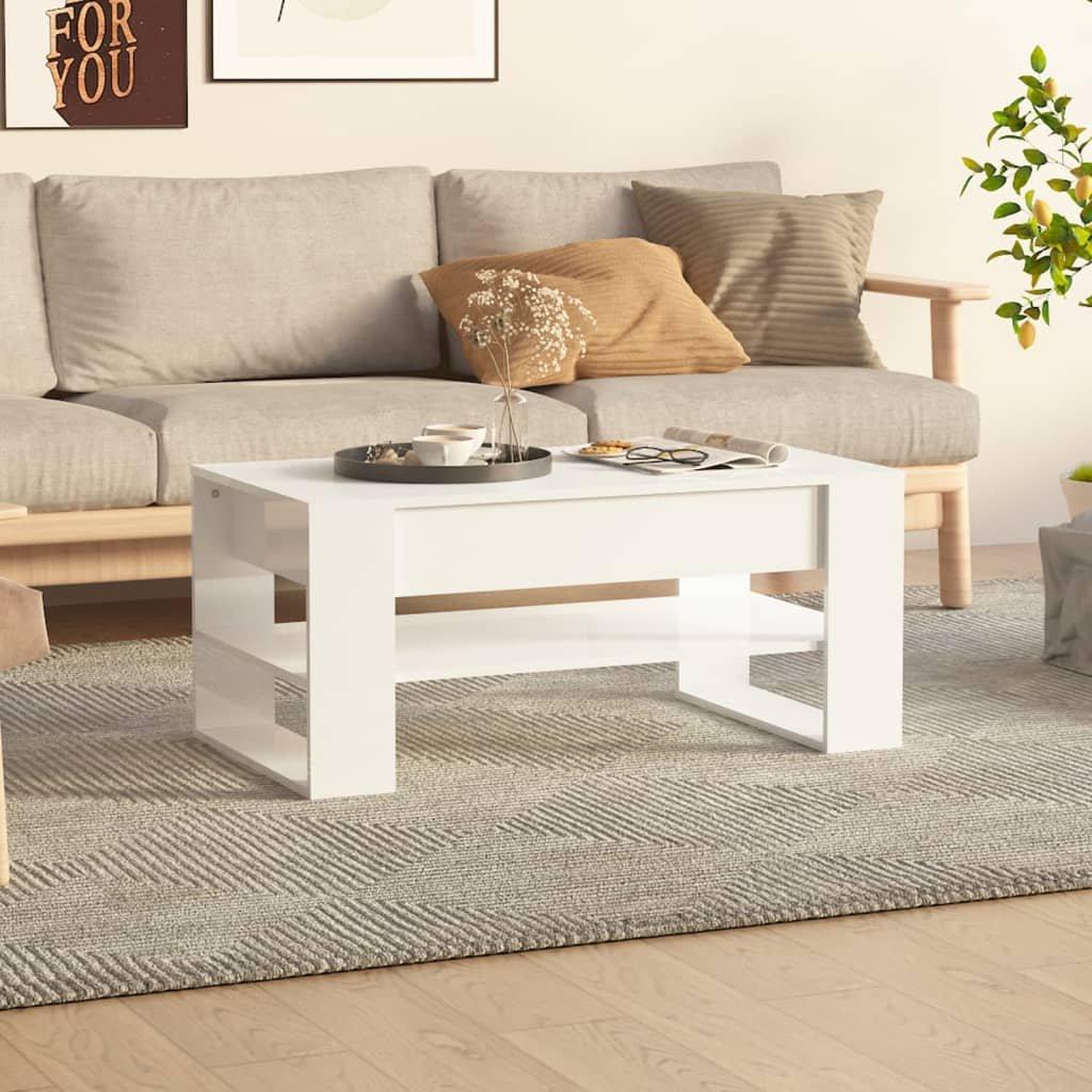 VidaXL Table basse bois d'ingénierie  