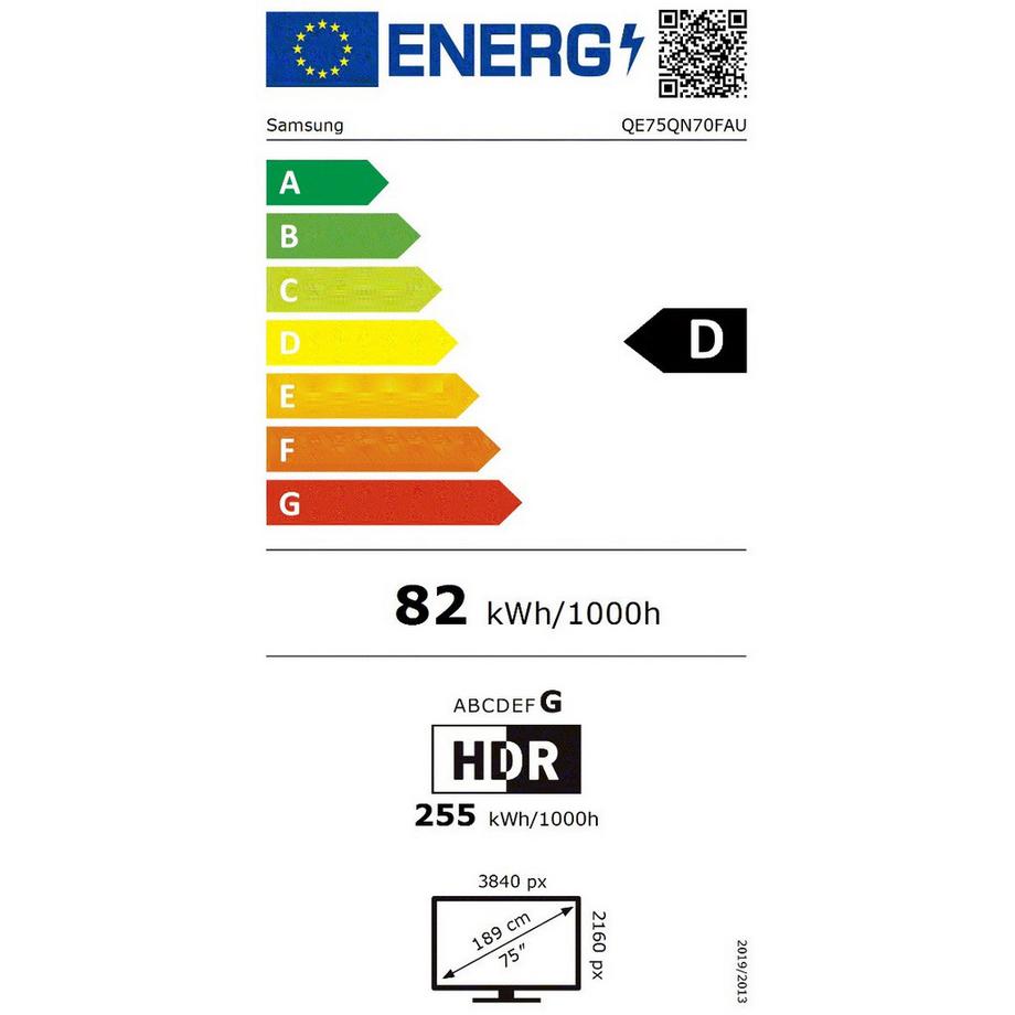 SAMSUNG  QE75QN70FAUXX 