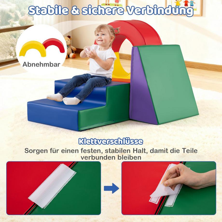Northix  Kletterspielset für Kinder, 5-teilig 