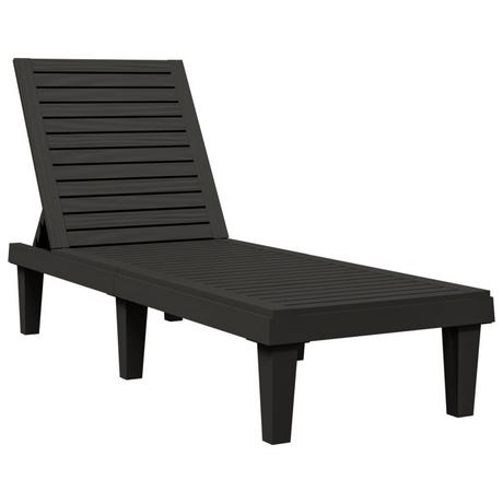 VidaXL Chaise longue polypropylène  