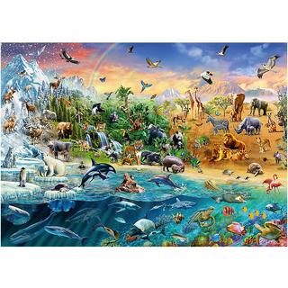 Schmidt  Puzzle Die Welt der Tiere (1000Teile) 