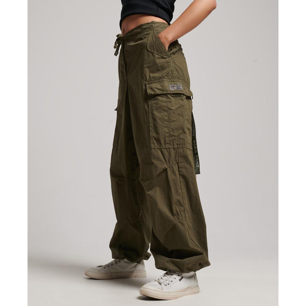 Superdry  pantalon baggy parachute 