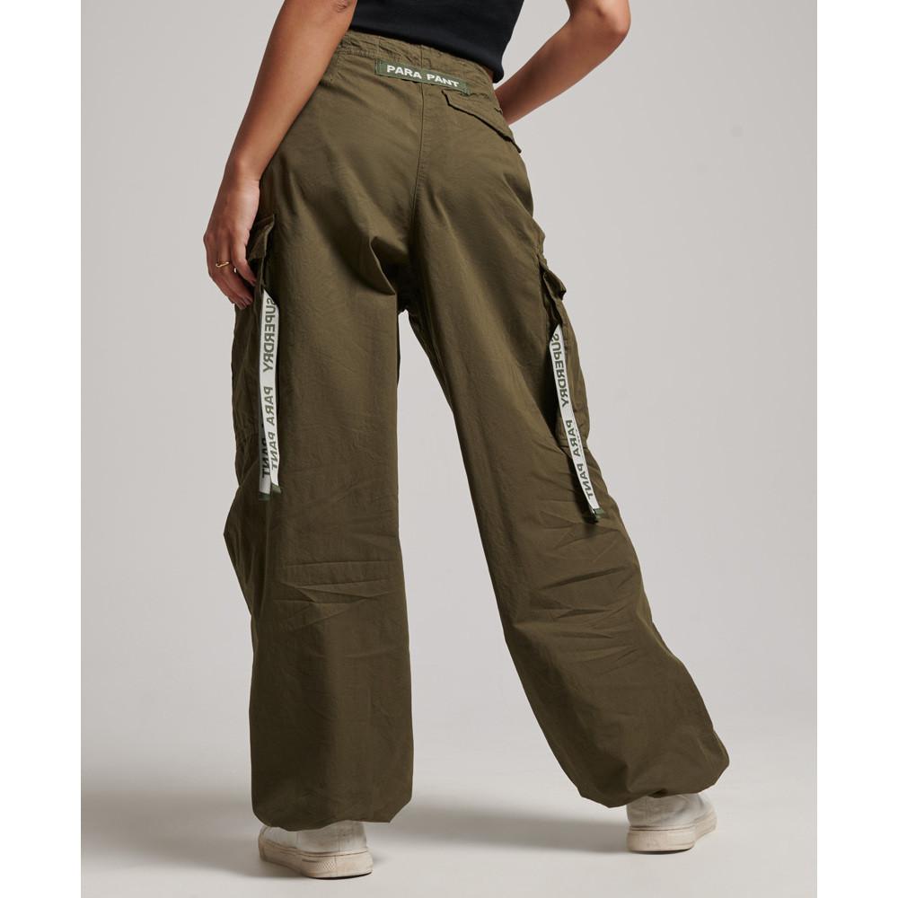 Superdry  pantalon baggy parachute 