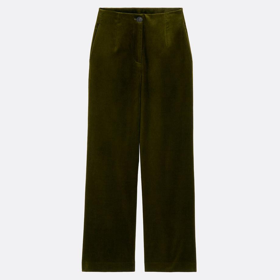 La Redoute Collections Pantaloni Larghi Velluto  