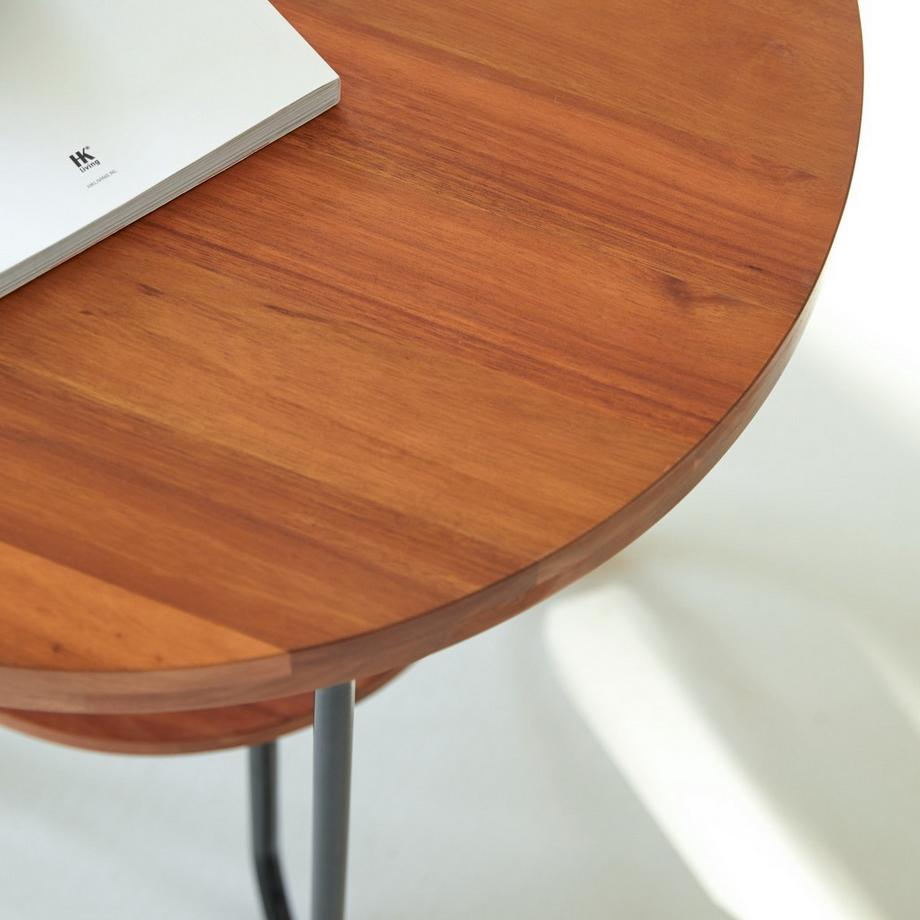 Tikamoon Couchtisch Key Wood aus massivem Akazienholz Key Wood  