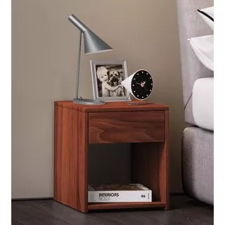 VCM Holz Nachtschrank Beistelltisch Schublade Konsole Nachttisch Sledo Mini  
