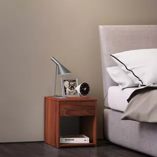 VCM Holz Nachtschrank Beistelltisch Schublade Konsole Nachttisch Sledo Mini  