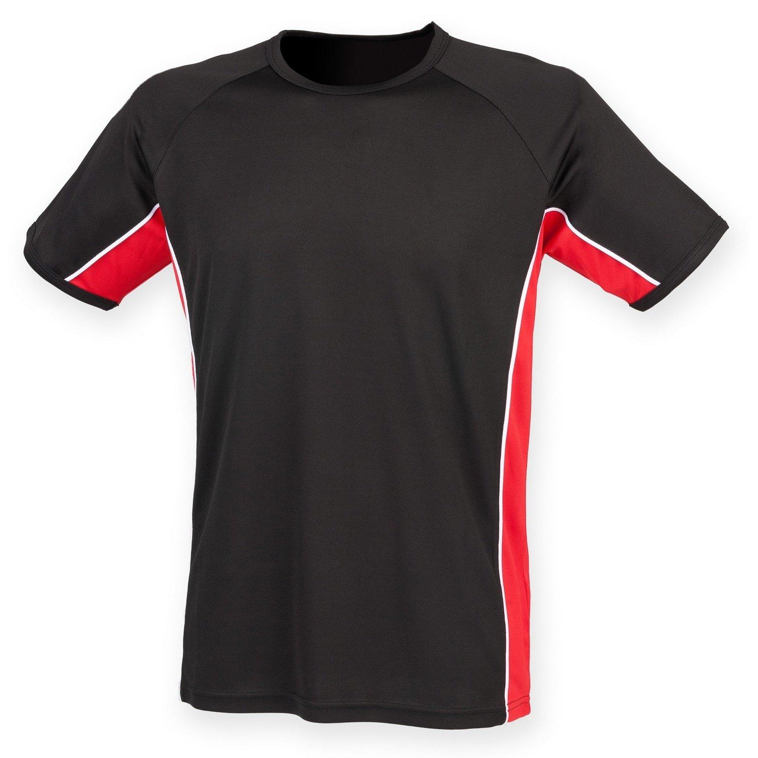Image of Performance Sport Tshirt, Kurzarm Herren Schwarz L