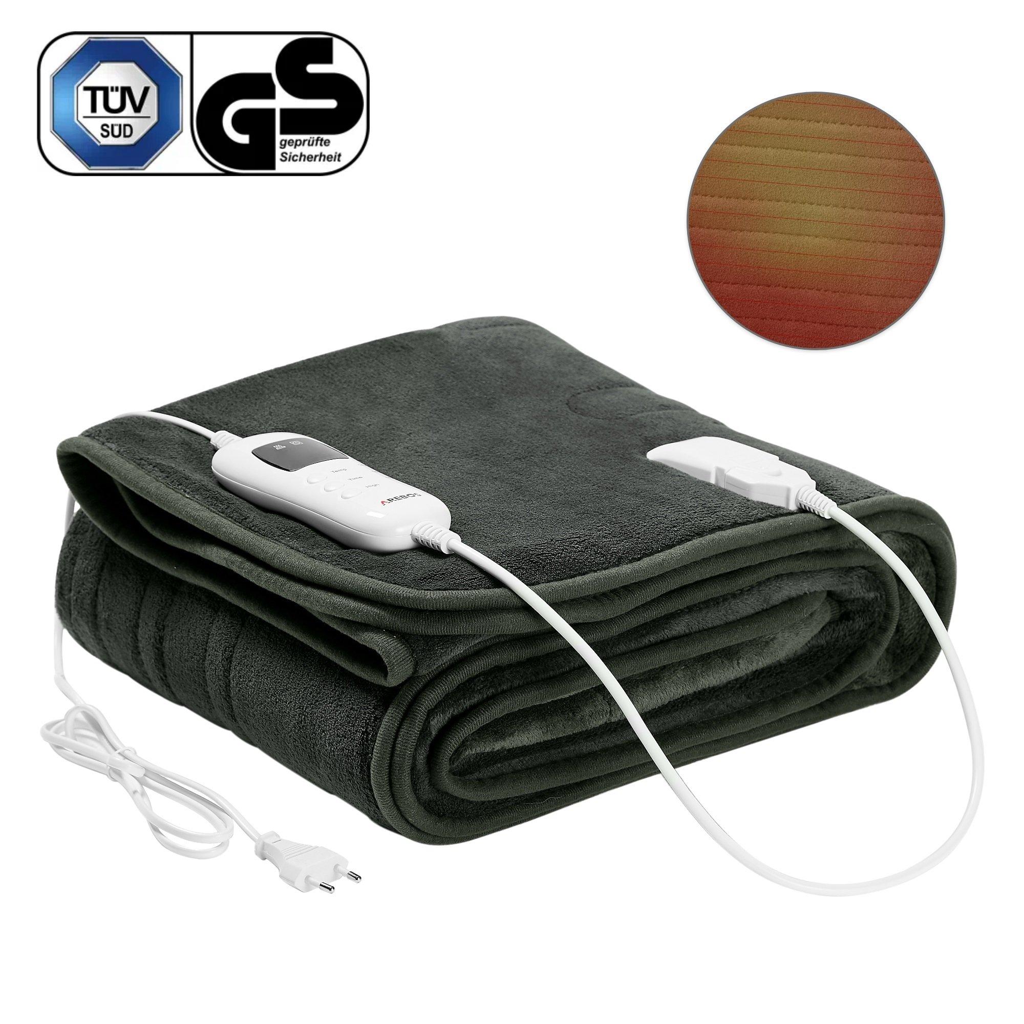 Image of Elektrische Heizdecke Wärmedecke Waschbar Kuscheldeck Elektrische Heizdecke Wärmedecke Waschbar Kuscheldeck