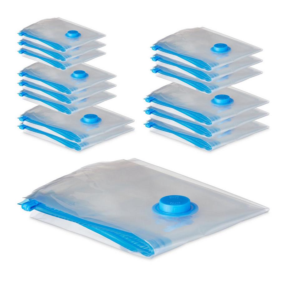 Northix  Lot de 15 sacs sous vide pour vêtements 