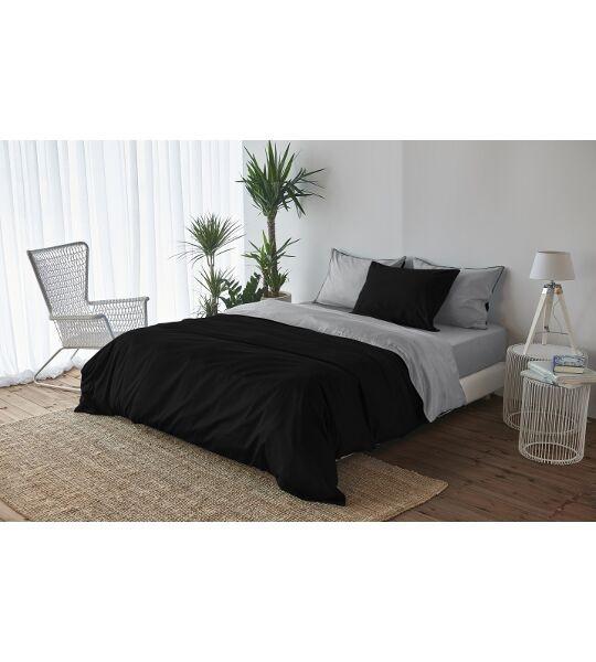 Living Home Uni Satin Doubleface Duvetbezug  