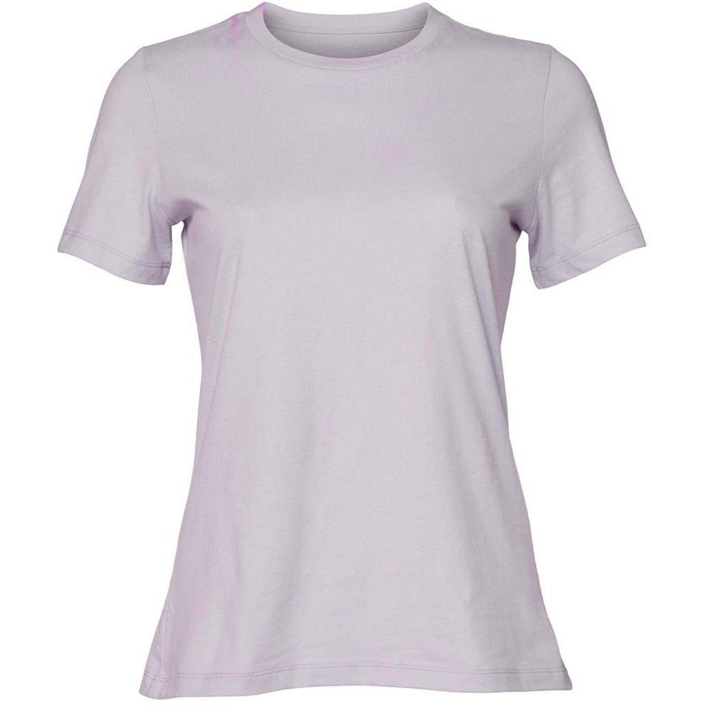 Image of Relaxed Jersey Tshirt Damen Lavendel S