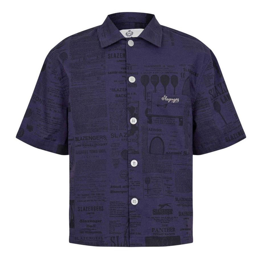 Court Camicia Giornale Leggera