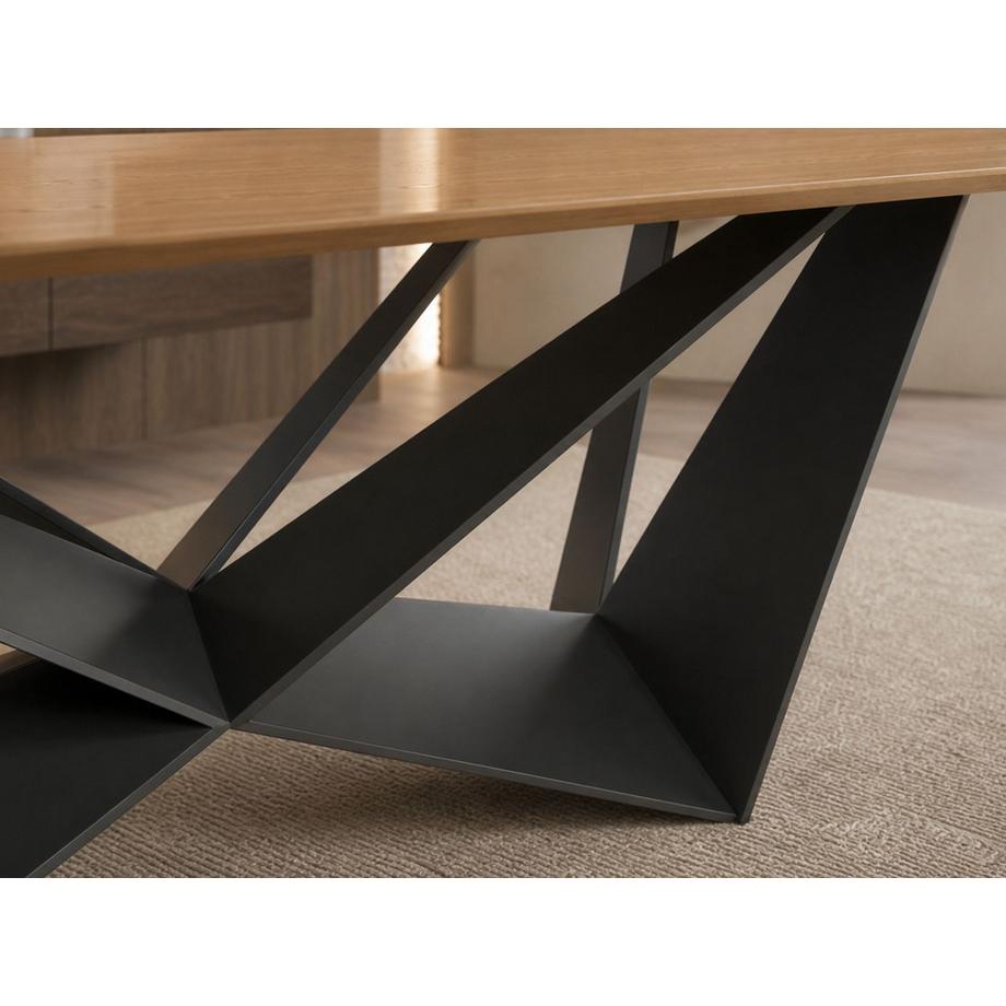 ANGEL CERDA Table à manger rectangulaire de design moderne  
