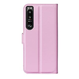 Cover-Discount  Sony Xperia 1 IV - Etui en similcuir rouge 