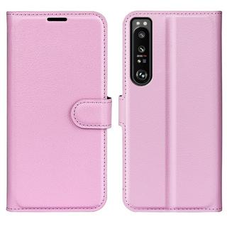 Cover-Discount  Sony Xperia 1 IV - Etui en similcuir rouge 