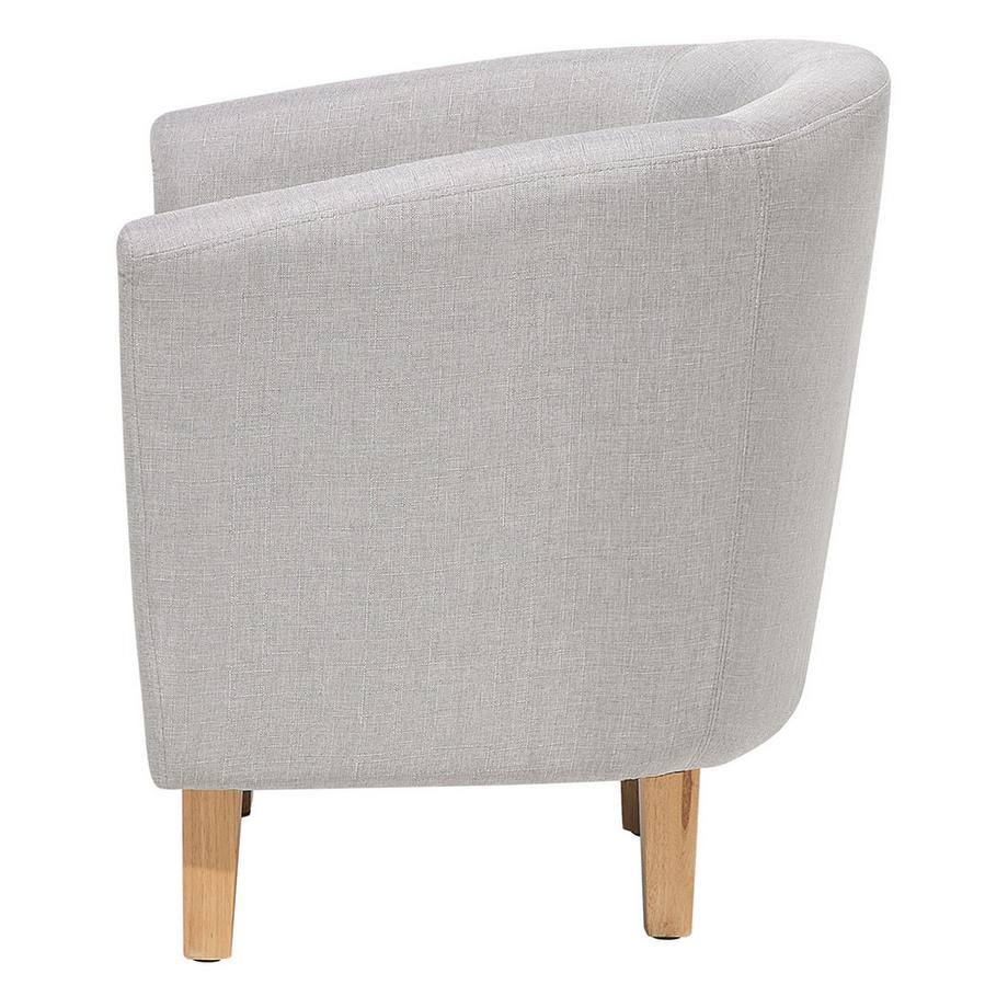 Beliani Fauteuil en Tissu Rétro HOLDEN  