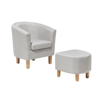 Fauteuil en Tissu Rétro HOLDEN