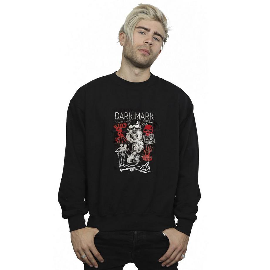 HARRY-POTTER Dark Mark Sweatshirt Col Rond  